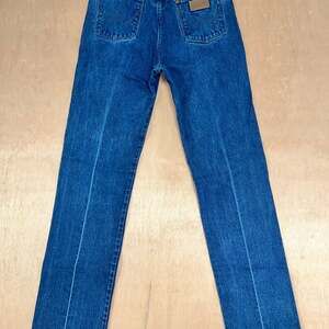 Vintage Wrangler 13MWZ Cowboy Cut Original Fit Jeans Made in USA 34x38